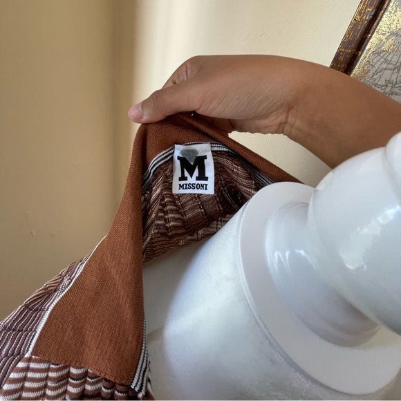 Vintage Missoni Knit Mini Dress with Collar, size Small - Picture 4 of 4